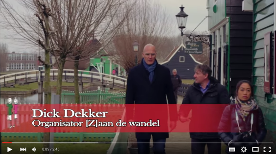 Zaandamse leerlingen maken promofilm voor [Z]aan de Wandel!
